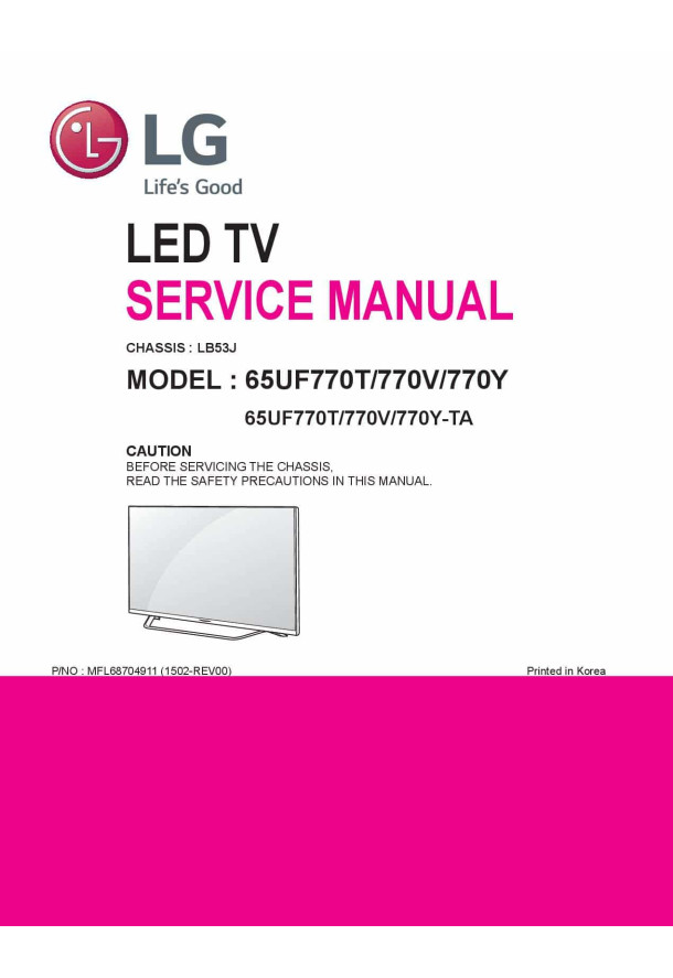LB53J_65UF770T, 65UF770V, 65UF770Y